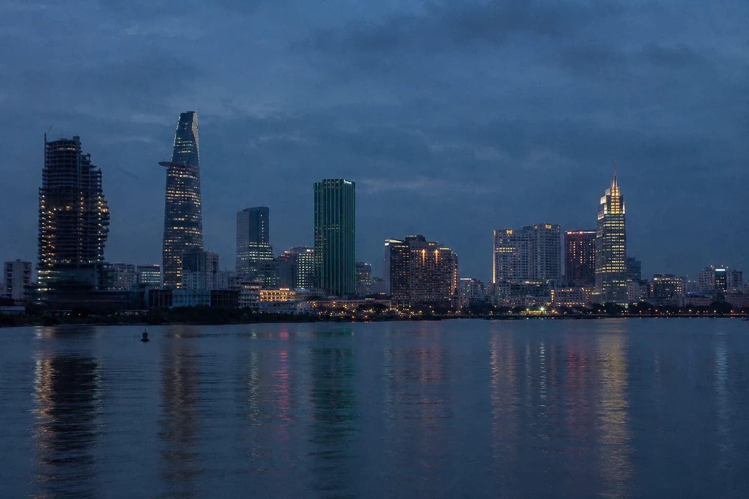 Ho Chi Minh City skyline